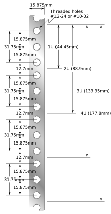 Common t slot sizes diagram